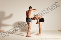 Fighting reference poses of Norbert & Radan